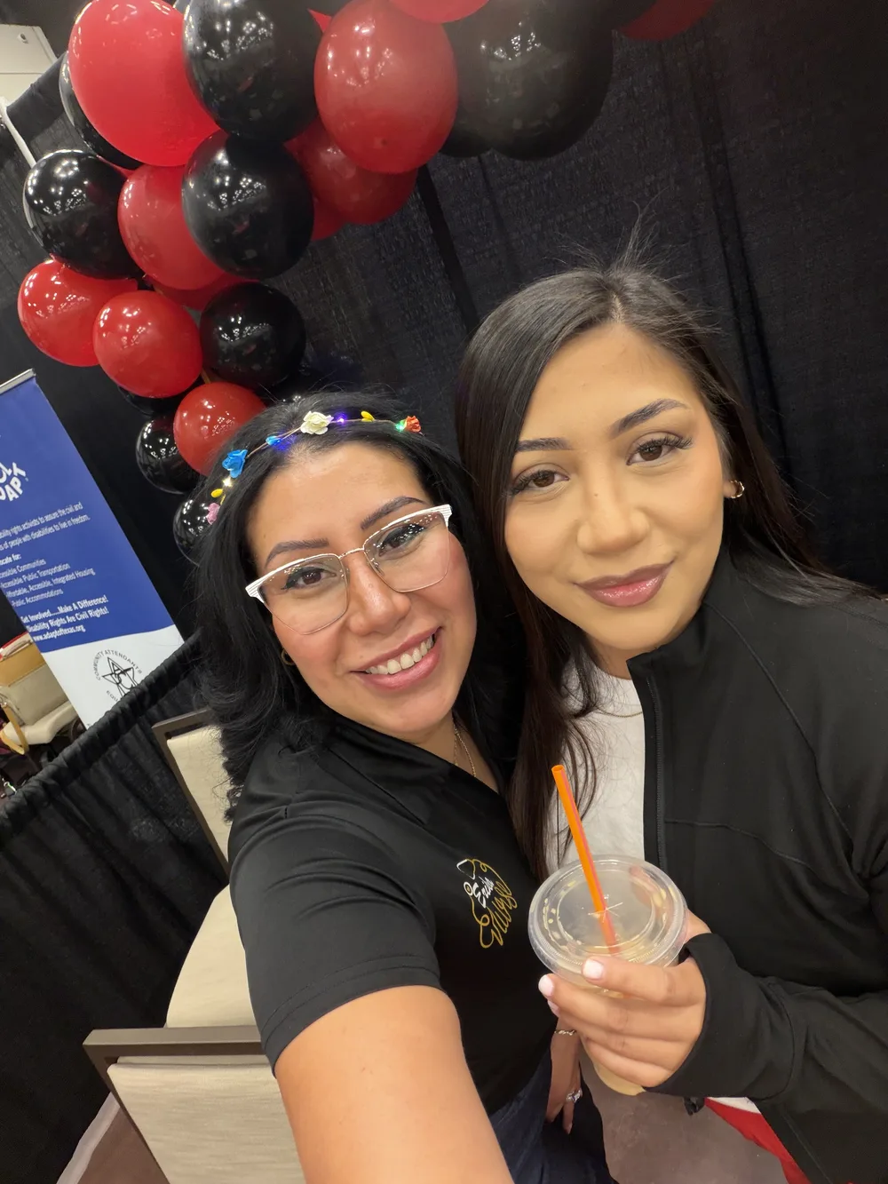 Our team at a local community health event