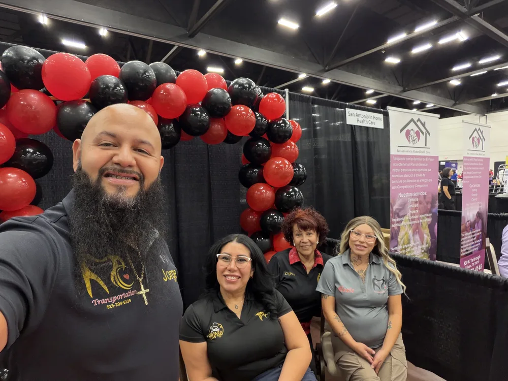 Jorge and the team at a community health event